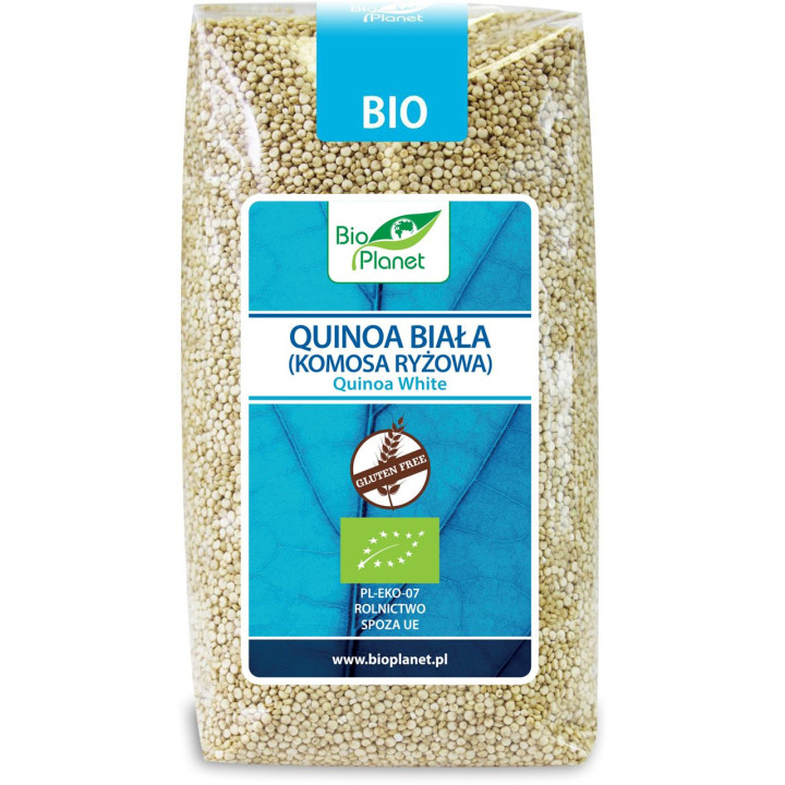 Quinoa Biała (Komosa Ryżowa) Bezglutenowa BIO 500g | BIO PLANET - Ekochatka