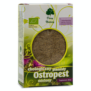 Ostropest Plamisty Mielony BIO 100g | DARY NATURY - herbatki - Ekochatka