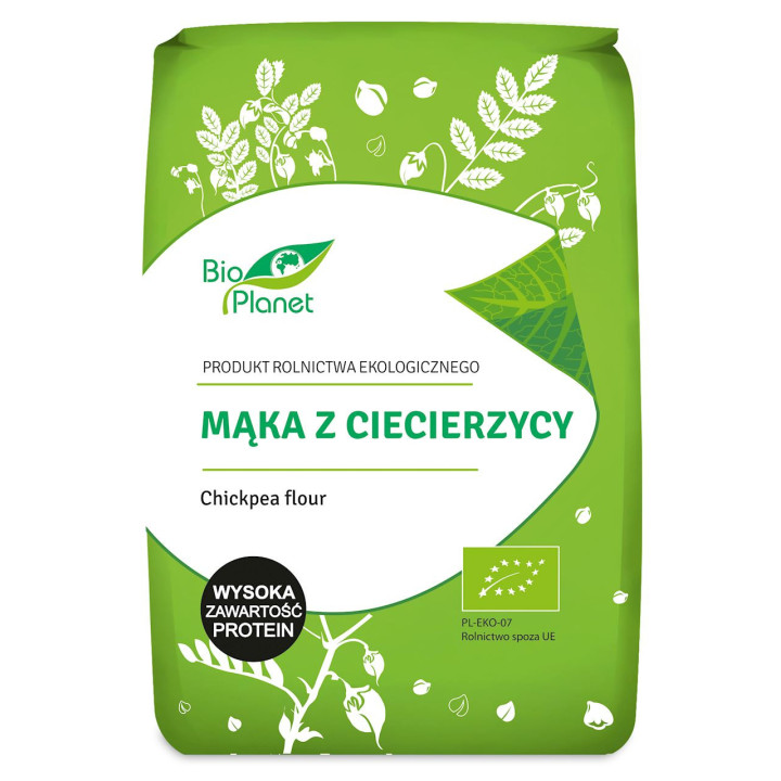 Mąka z Ciecierzycy BIO 800g | BIO PLANET - Ekochatka