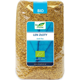 Len Złoty (Siemię Lniane) BIO 1kg | BIO PLANET - Ekochatka