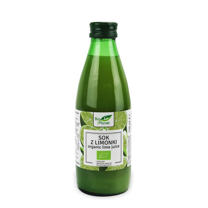 Sok z Limonki NFC 100 % BIO 250ml | BIO PLANET - seria SOKI I ZAKWASY - Ekochatka