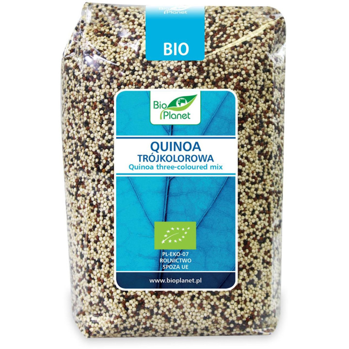 Quinoa Trójkolorowa BIO 1kg | BIO PLANET - Ekochatka