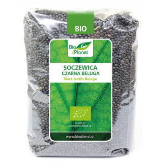 Soczewica Czarna Beluga BIO 1kg | BIO PLANET - Ekochatka