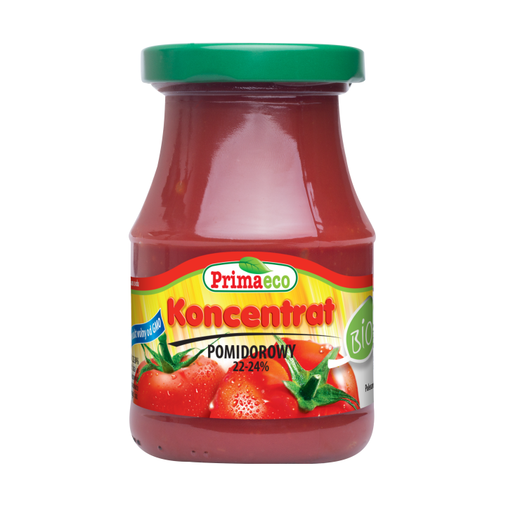 Koncentrat Pomidorowy 22 % 24 % BIO 185g | PRIMAVIKA - Ekochatka
