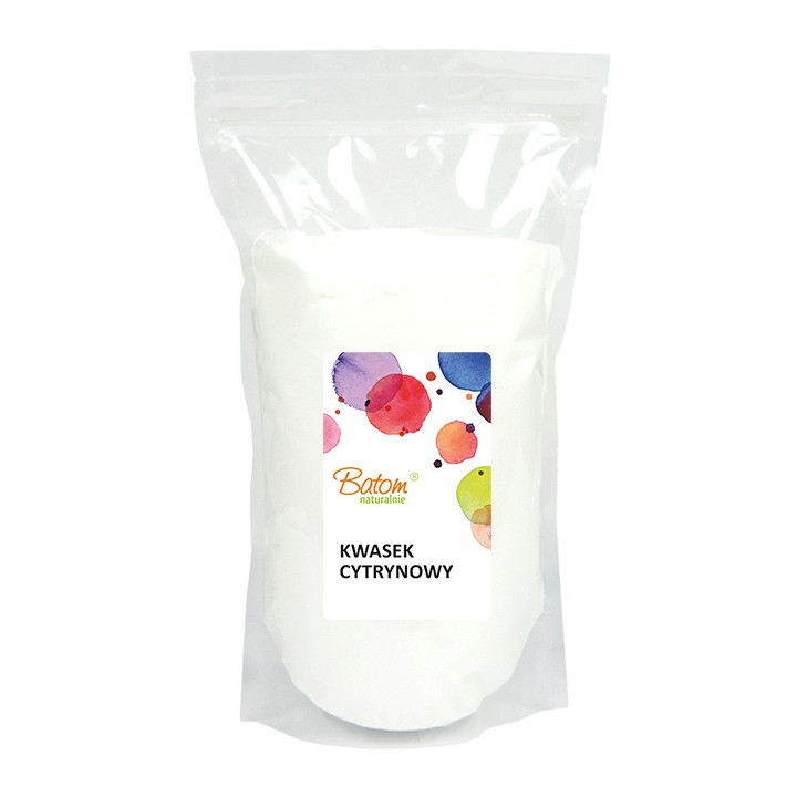 Kwasek Cytrynowy 1kg | BATOM - Ekochatka