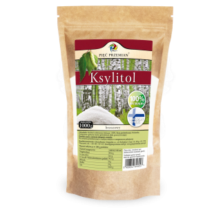 Ksylitol 1kg | PIĘĆ PRZEMIAN - Ekochatka