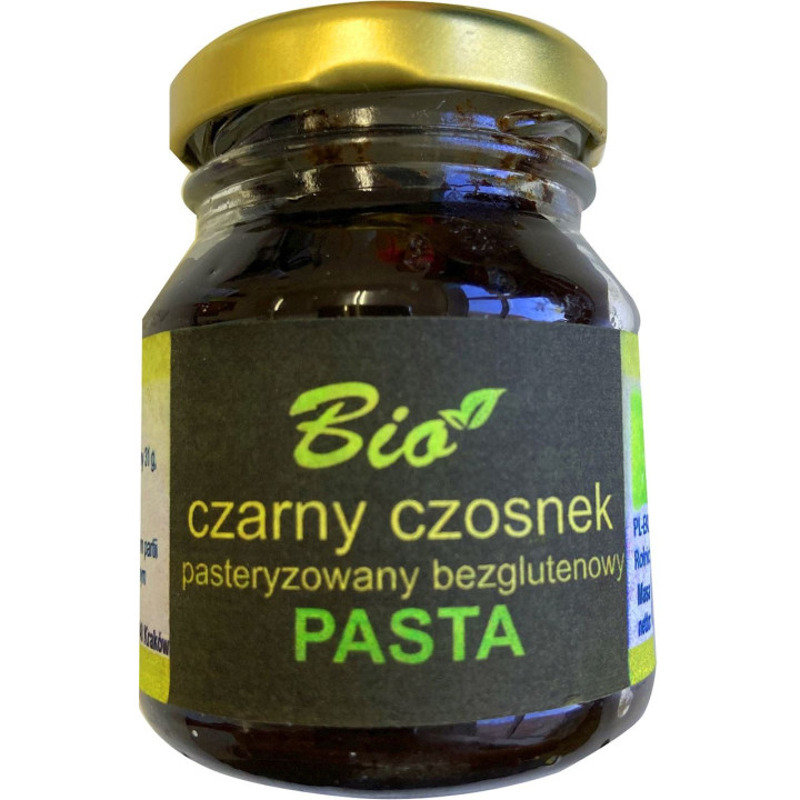 Pasta z Czarnego Czosnku Bezglutenowa BIO 80g | PRZETWORY Z NATURY - Ekochatka