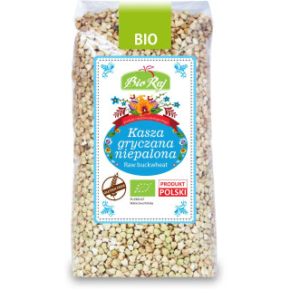 Kasza Gryczana Niepalona Bezglutenowa BIO (Polska) 500g | BIO RAJ - Ekochatka