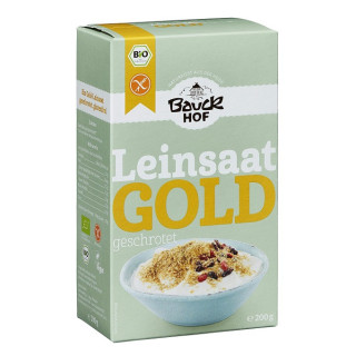 Len Złoty Mielony Bezglutenowy BIO 200g | BAUCK HOF - Ekochatka