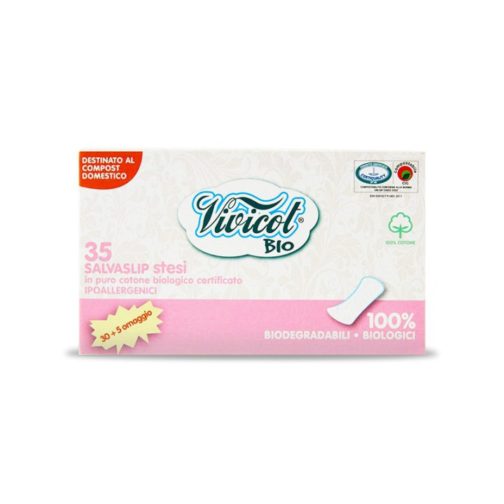 Wkładki Higieniczne ECO 35szt. | VIVICOT - Ekochatka