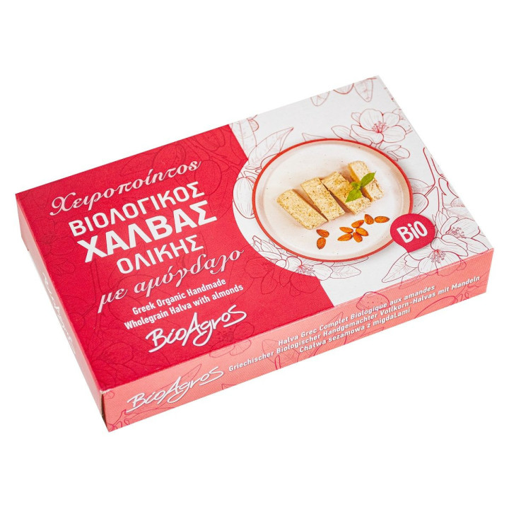 Chałwa z Migdałami BIO 200g | BIOAGROS - Ekochatka