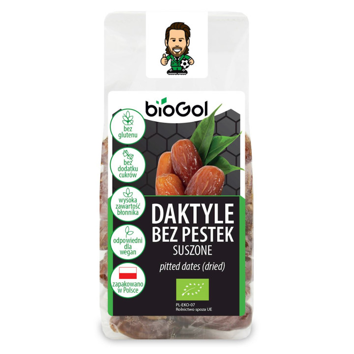 Daktyle Suszone Bezglutenowe BIO 150g | BIOGOL - Ekochatka