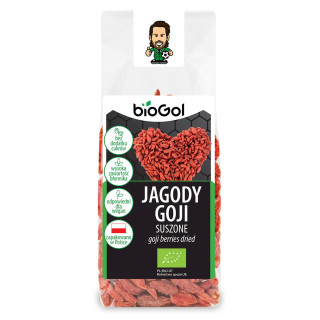Jagody Goji Suszone BIO 100g | BIOGOL - Ekochatka