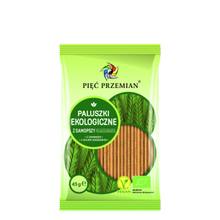 Paluszki z Samopszy Pełnoziarniste BIO 45g | PIĘĆ PRZEMIAN - Ekochatka
