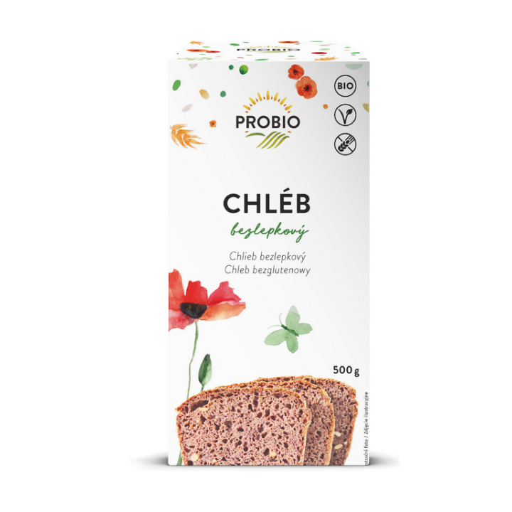 Mieszanka do Wypieku Chleba Bezglutenowa BIO 500g | PROBIO - Ekochatka