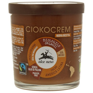 Krem Orzechowo Czekoladowy Fair Trade BIO 180g | ALCE NERO - Ekochatka